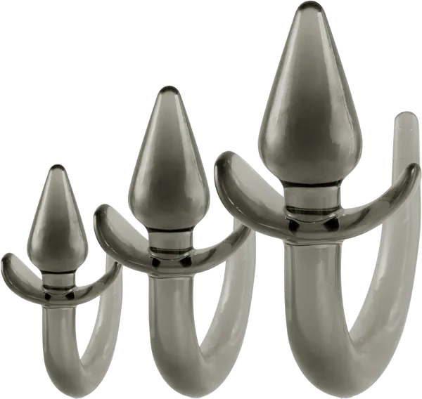 3 In 1 Anal Plug Kit with Tail