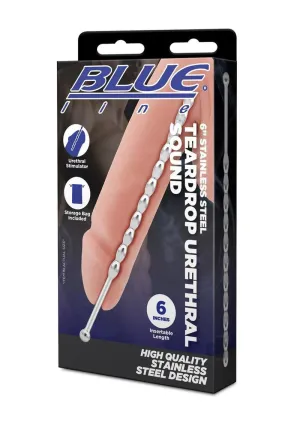 Blueline Steel Teardrop Urethral 6