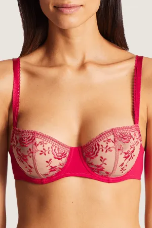 Fleur de Passion Half Cup Bra. Size UK 30DD
