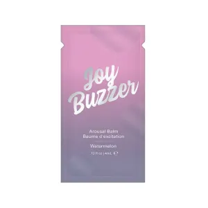 Jelique Joy Buzzer Clitoral Arousal Balm Watermelon .13 oz Foil
