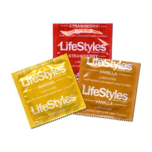 Lifestyles Assorted Flavors Bulk 1000ct